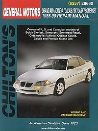 Cover image for GM Grandam/Achieva/Calais/Skylark/Somerset (85 - 98) (Chilton): 1985-1998