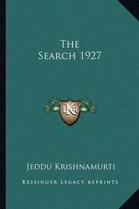 Cover image for The Search 1927