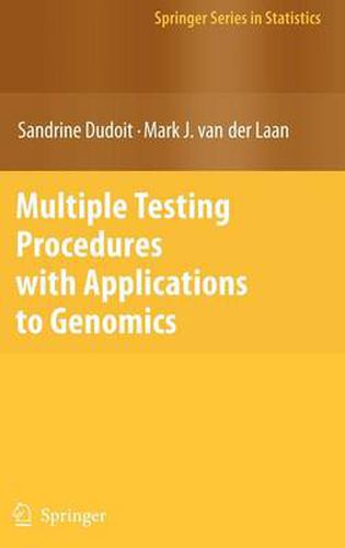 Cover image for Multiple Testing Procedures with Applications to Genomics