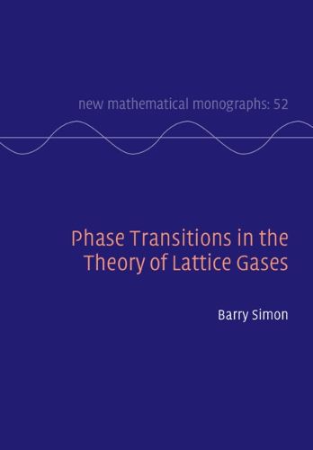 Cover image for Phase Transitions in the Theory of Lattice Gases