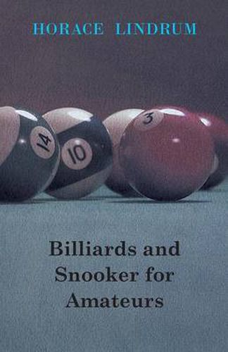 Cover image for Billiards And Snooker For Amateurs