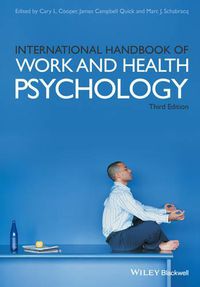 Cover image for International Handbook of Work and Health Psychology
