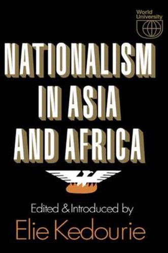 Cover image for Nationalism in Asia and Africa