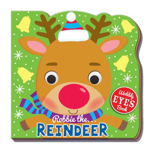 Cover image for Wobble Eye Book Robbie the Reindeer