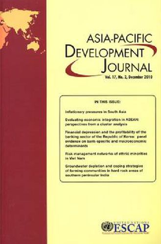 Cover image for Asia-Pacific Development Journal