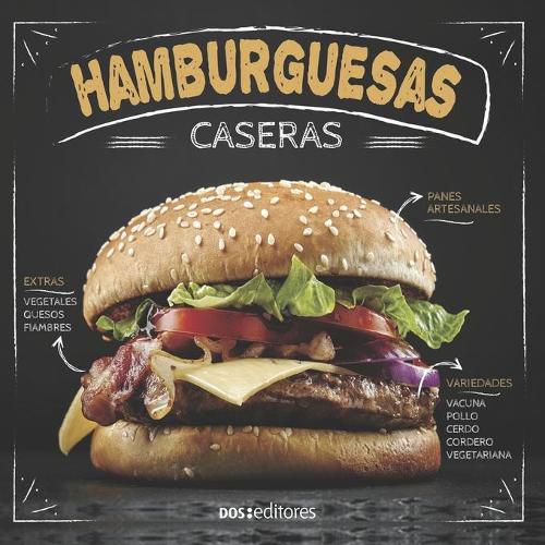 Cover image for Hamburguesas Caseras: panes artesanales