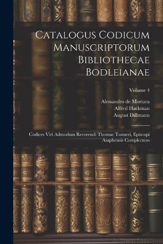 Catalogus Codicum Manuscriptorum Bibliothecae Bodleianae