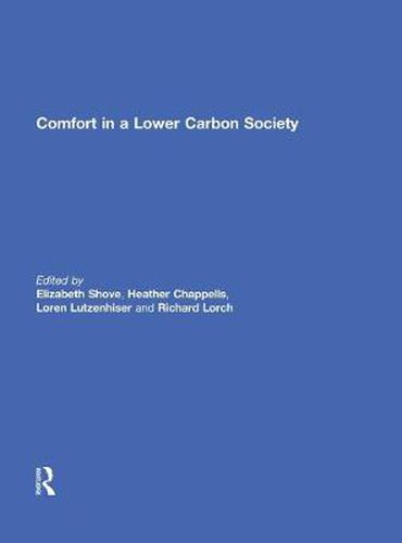 Cover image for Comfort in a Lower Carbon Society