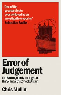 Cover image for Error of Judgement