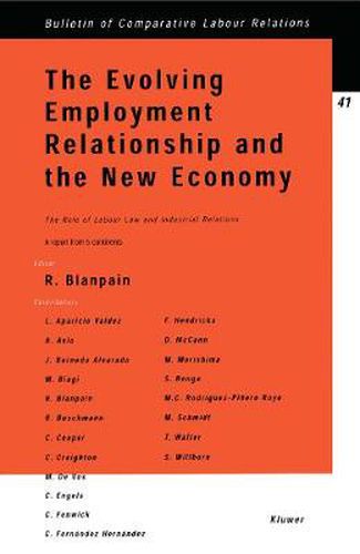 Cover image for The Evolving Employment Relationship and the New Economy: The Role of Labour Law & Industrial Relations