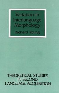 Cover image for Variation in Interlanguage Morphology