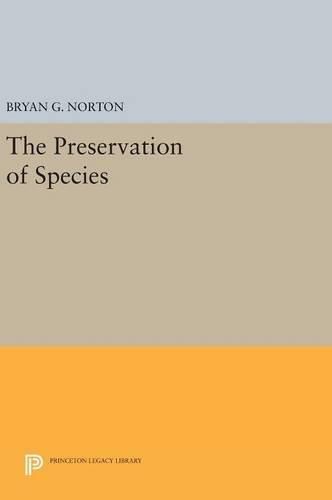 Cover image for The Preservation of Species