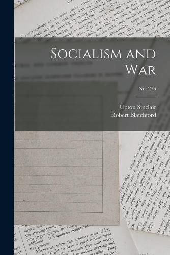 Socialism and War; no. 276