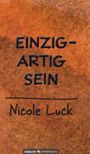 Cover image for Einzigartig sein