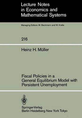 Cover image for Fiscal Policies in a General Equilibrium Model with Persistent Unemployment