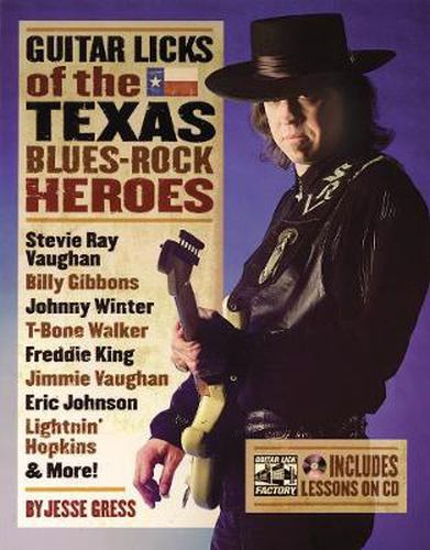 Cover image for Guitar Licks of the Texas Blues Rock Heroes