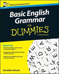 Cover image for Basic English Grammar For Dummies - UK