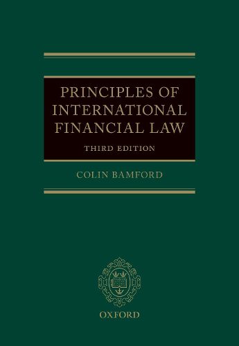 Cover image for Principles of International Financial Law