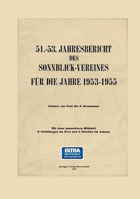 Cover image for 51.-53. Jahresbericht Des Sonnblick-Vereines Fur Die Jahre 1953-1955