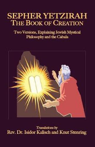 Cover image for Sepher Yetzirah: The Book of Creation