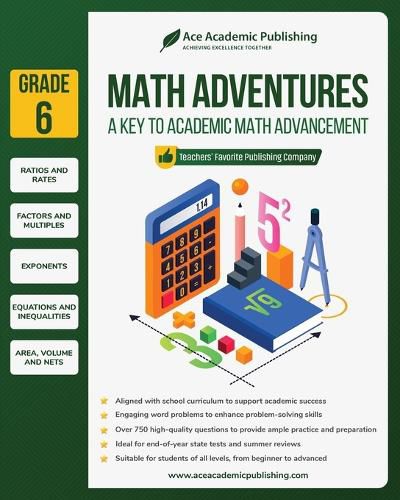 Cover image for Math Adventures - Grade 6