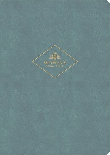 Cover image for CSB Women's Study Bible, Earthen Teal Suedesoft Leathertouch, Indexed