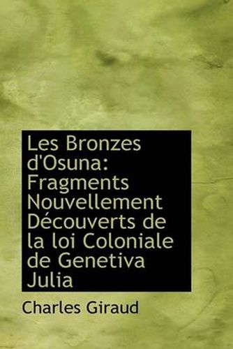 Cover image for Les Bronzes D'Osuna