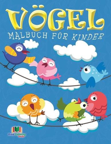 Cover image for Vogel Malbuch fur Kinder