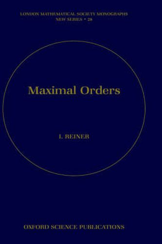 Cover image for Maximal Orders