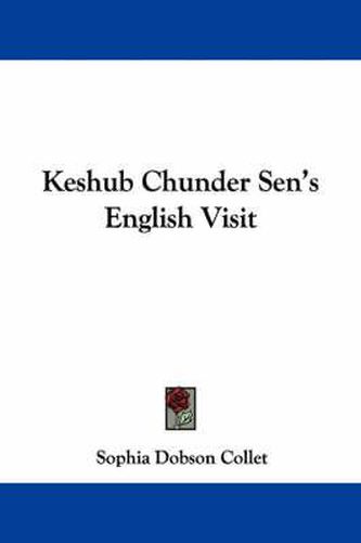 Keshub Chunder Sen's English Visit