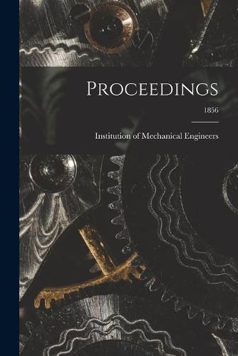 Cover image for Proceedings; 1856
