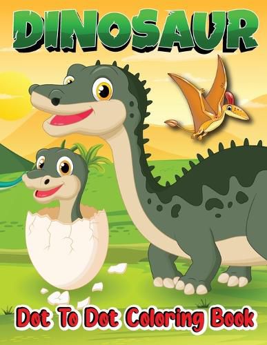 Dinosaur Dot to Dot Coloring Book