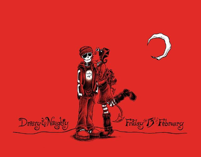 Cover image for Dreary and Naughty: Friday the 13th of February