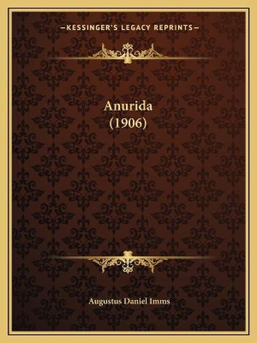 Cover image for Anurida (1906)