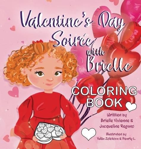 Cover image for Valentine's Day Soiree with Brielle Coloring Book