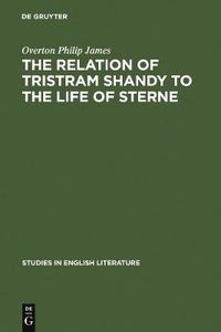 Cover image for The relation of Tristram Shandy to the life of Sterne