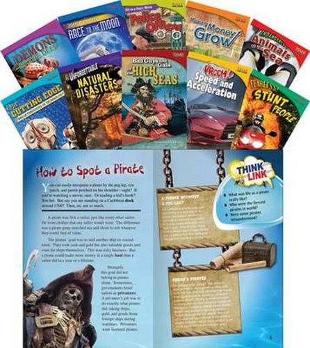 Cover image for Time for Kids Informational Text Grade 5 Readers Set 1 10-Book Set (Time for Kids Nonfiction Readers)