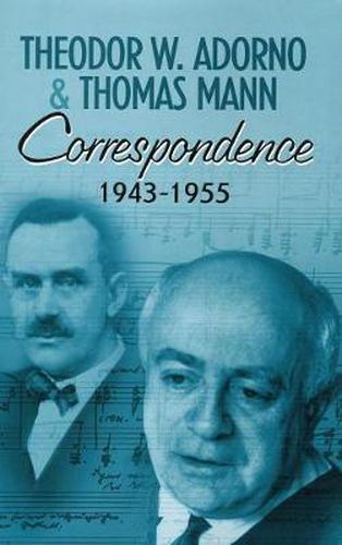 Cover image for Correspondence: 1943-1955