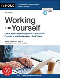 Cover image for Working for Yourself: Law & Taxes for Independent Contractors, Freelancers & Gig Workers of All Types