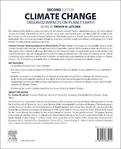 Cover image for Climate Change: Observed Impacts on Planet Earth