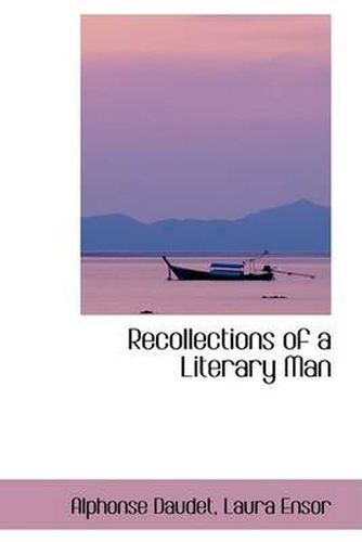 Cover image for Recollections of a Literary Man