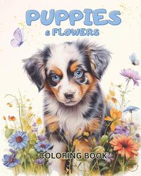 Cover image for Puppies & Flowers