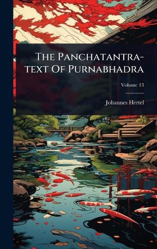 Cover image for The Panchatantra-text Of Purnabhadra