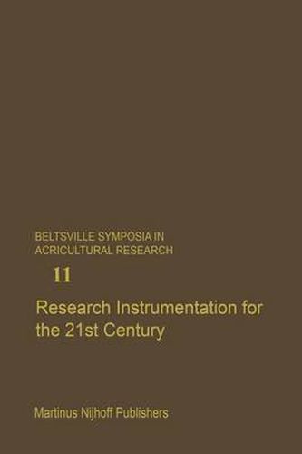 Cover image for Research Instrumentation for the 21st Century