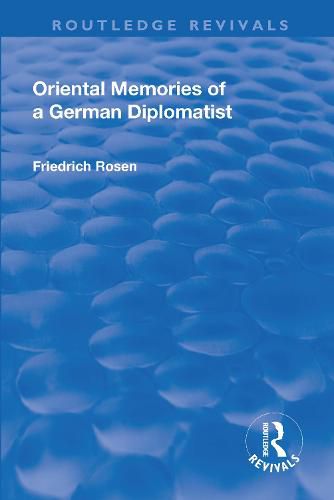 Cover image for Revival: Oriental Memories of a German Diplomatist (1930)