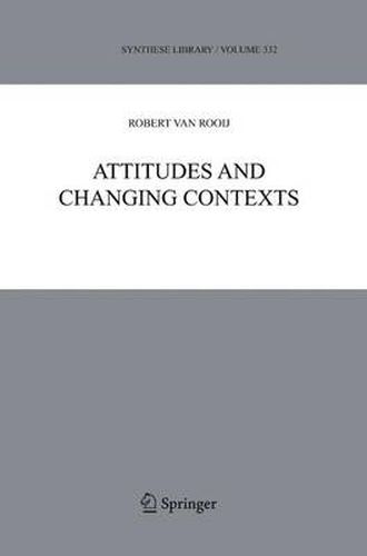 Cover image for Attitudes and Changing Contexts