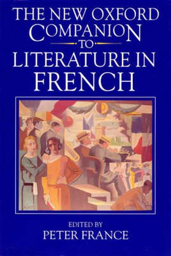 Cover image for The New Oxford Companion to Literature in French