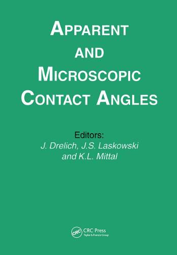 Cover image for Apparent and Microscopic Contact Angles