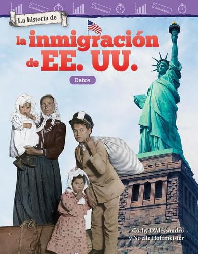 Cover image for La historia de la inmigracion de EE. UU.: Datos (The History of U.S. Immigration: Data)
