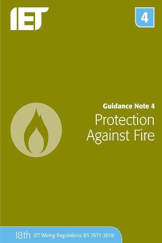 Cover image for Guidance Note 4: Protection Against Fire